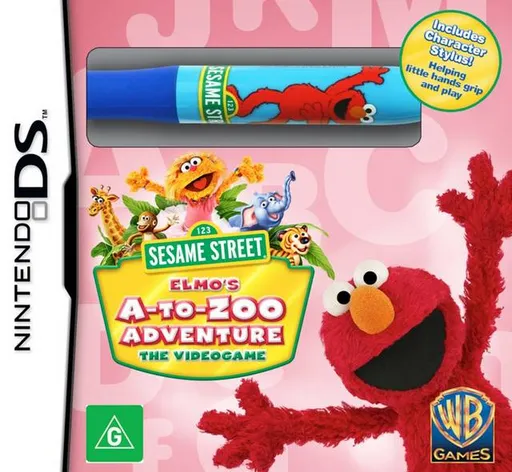 123 Sesame Street - Elmo's A-to-Zoo Adventure - The Videogame (Australia)